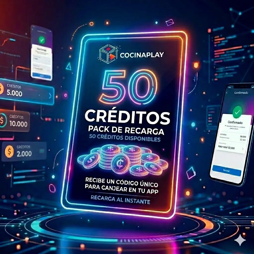 Pack 50 Créditos
